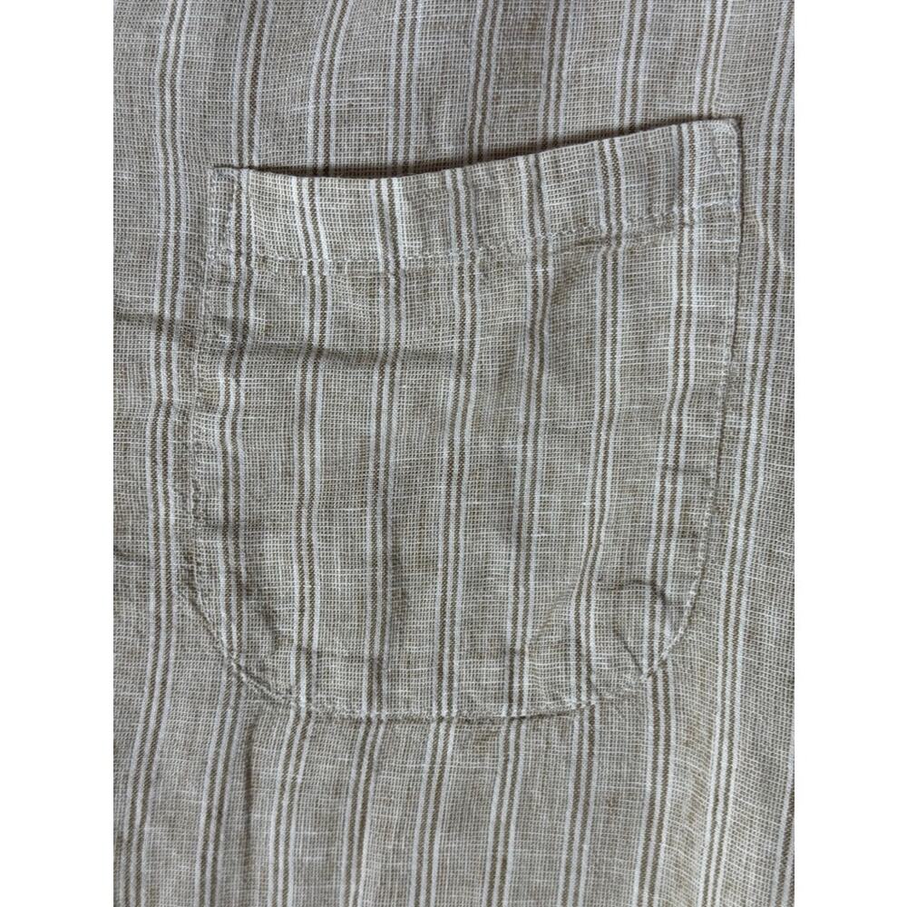 Rails Men's Ivory Toast Stripe Waimea Button-Up S… - image 4